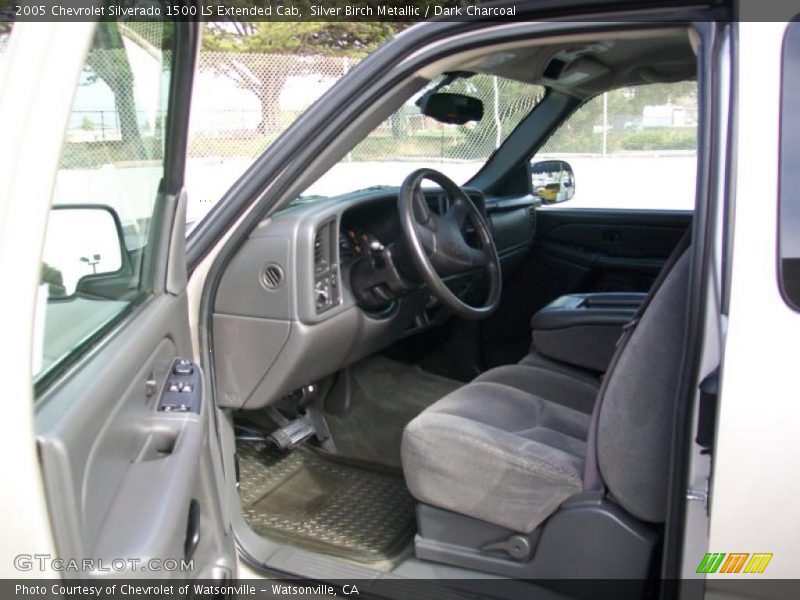  2005 Silverado 1500 LS Extended Cab Dark Charcoal Interior