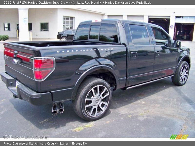 Lava Red Metallic / Harley Davidson Lava Red/Black 2010 Ford F150 Harley-Davidson SuperCrew 4x4