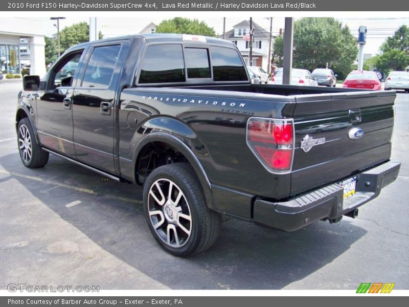  2010 F150 Harley-Davidson SuperCrew 4x4 Lava Red Metallic