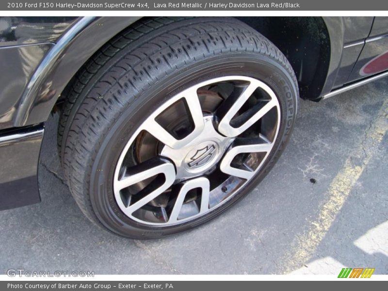 Lava Red Metallic / Harley Davidson Lava Red/Black 2010 Ford F150 Harley-Davidson SuperCrew 4x4