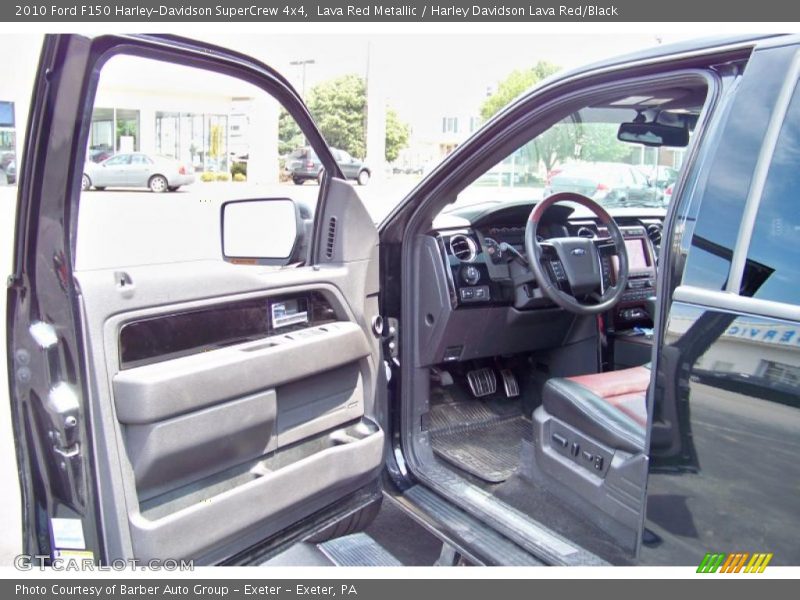 Lava Red Metallic / Harley Davidson Lava Red/Black 2010 Ford F150 Harley-Davidson SuperCrew 4x4