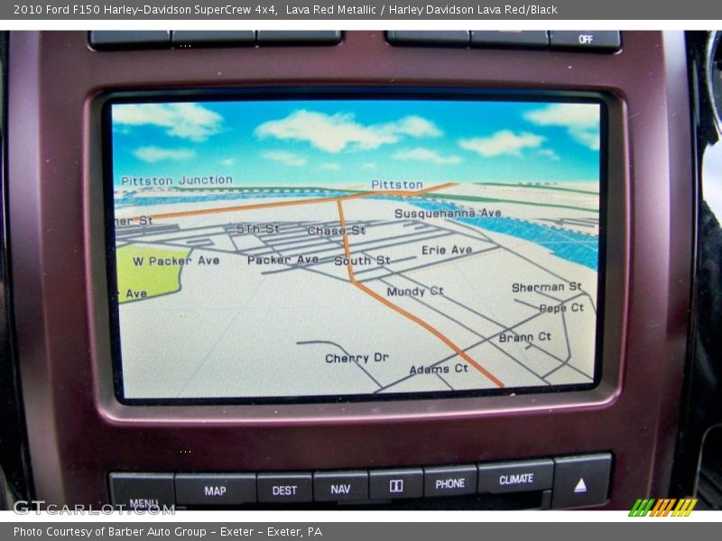 Navigation of 2010 F150 Harley-Davidson SuperCrew 4x4
