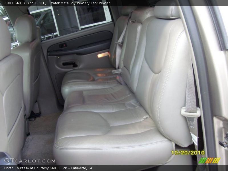  2003 Yukon XL SLE Pewter/Dark Pewter Interior