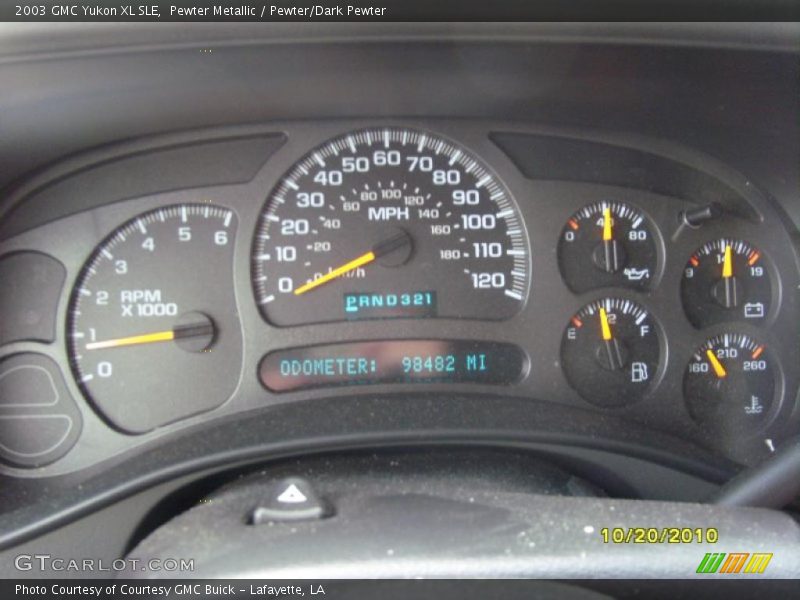 Pewter Metallic / Pewter/Dark Pewter 2003 GMC Yukon XL SLE