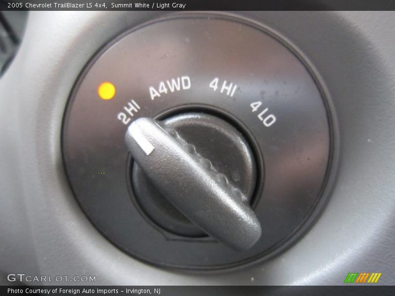 Summit White / Light Gray 2005 Chevrolet TrailBlazer LS 4x4