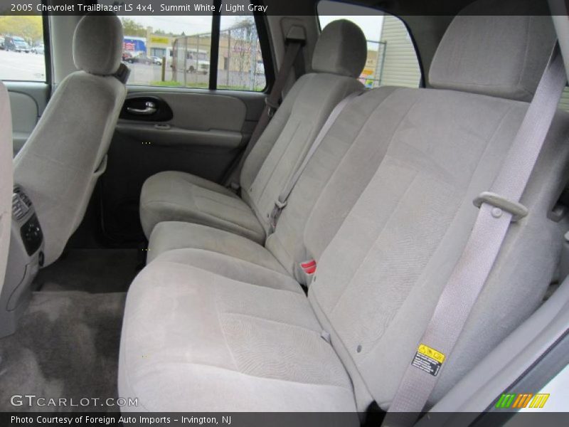Summit White / Light Gray 2005 Chevrolet TrailBlazer LS 4x4