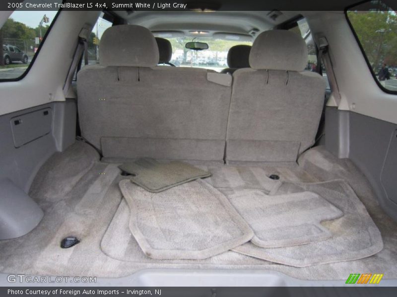 Summit White / Light Gray 2005 Chevrolet TrailBlazer LS 4x4