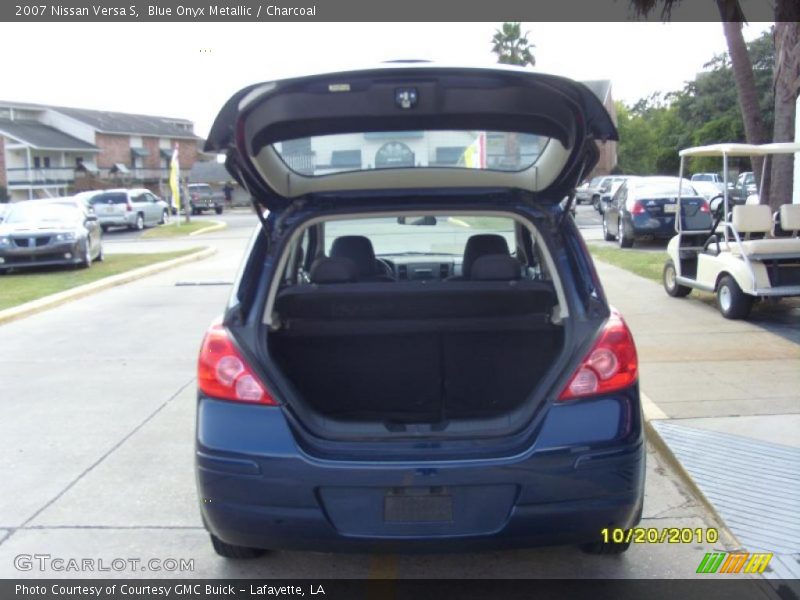 Blue Onyx Metallic / Charcoal 2007 Nissan Versa S