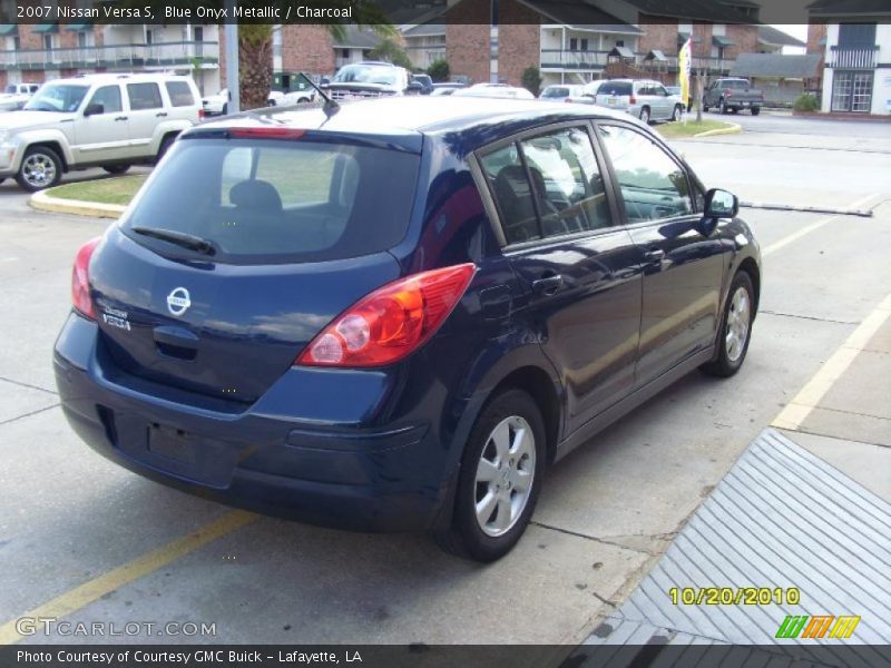 Blue Onyx Metallic / Charcoal 2007 Nissan Versa S
