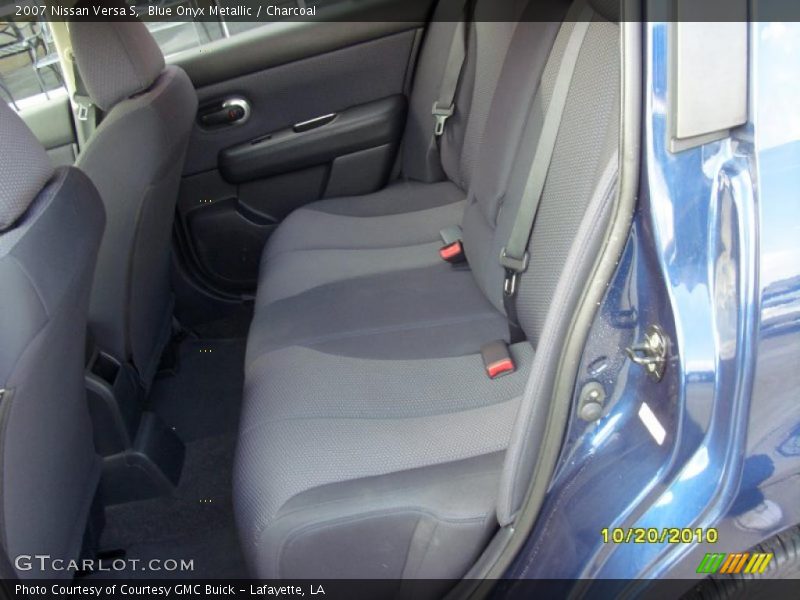 Blue Onyx Metallic / Charcoal 2007 Nissan Versa S