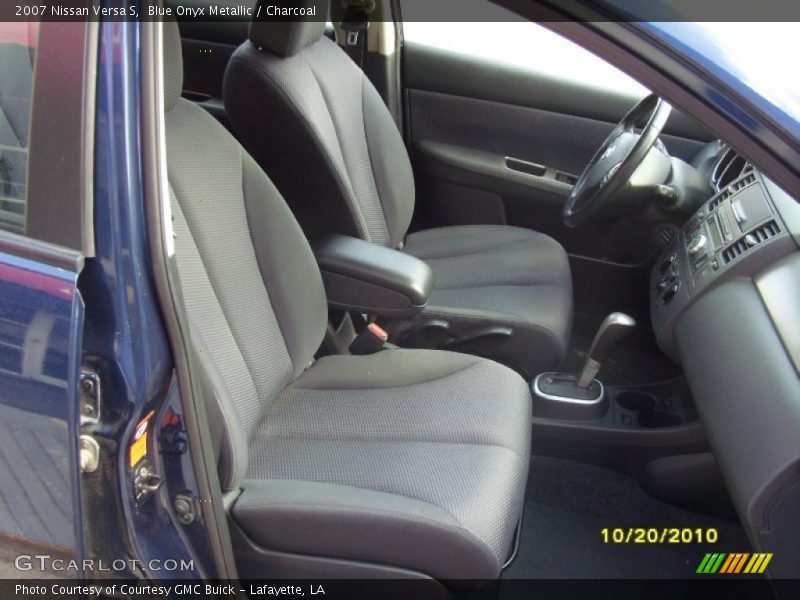 Blue Onyx Metallic / Charcoal 2007 Nissan Versa S