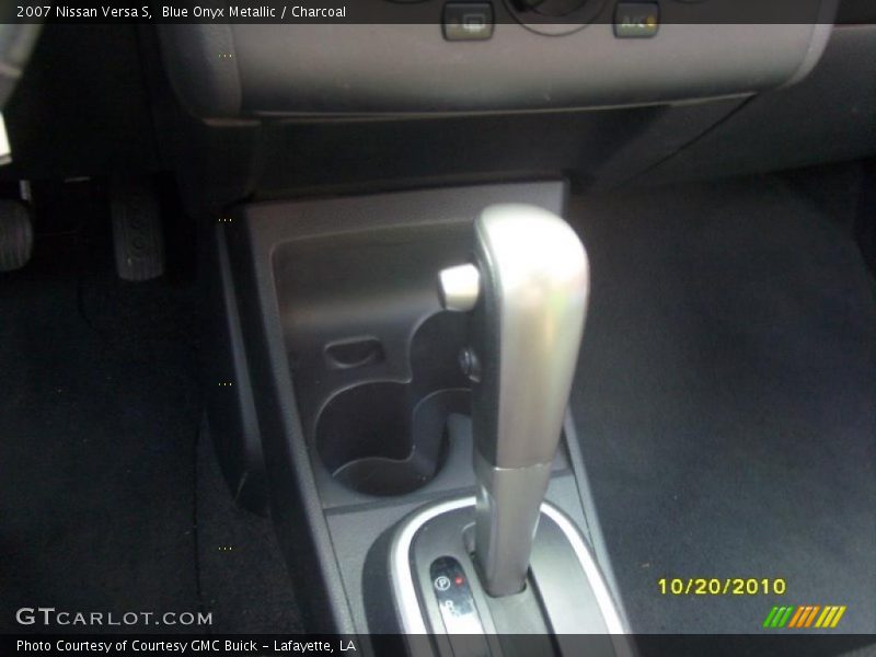 Blue Onyx Metallic / Charcoal 2007 Nissan Versa S