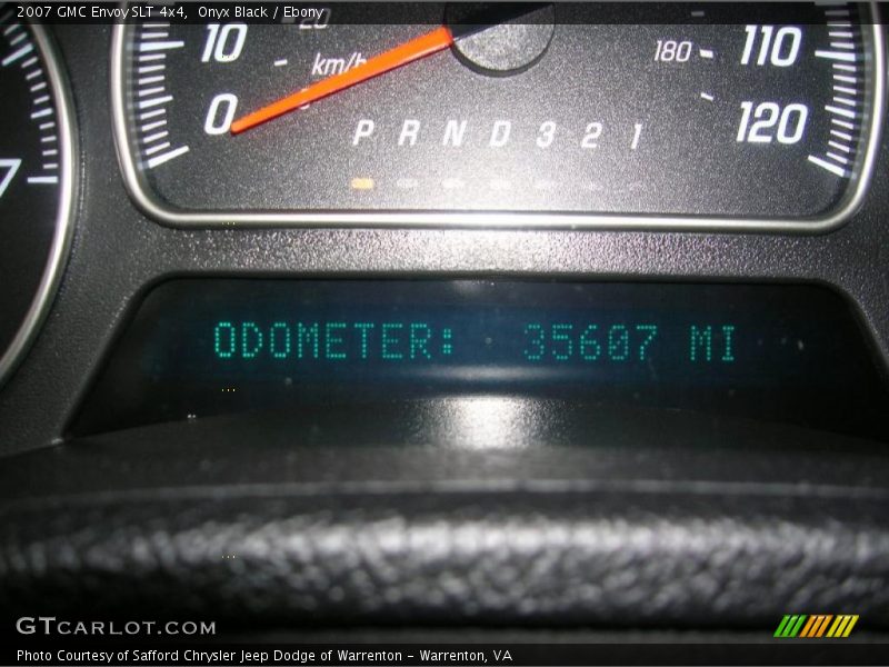 Onyx Black / Ebony 2007 GMC Envoy SLT 4x4