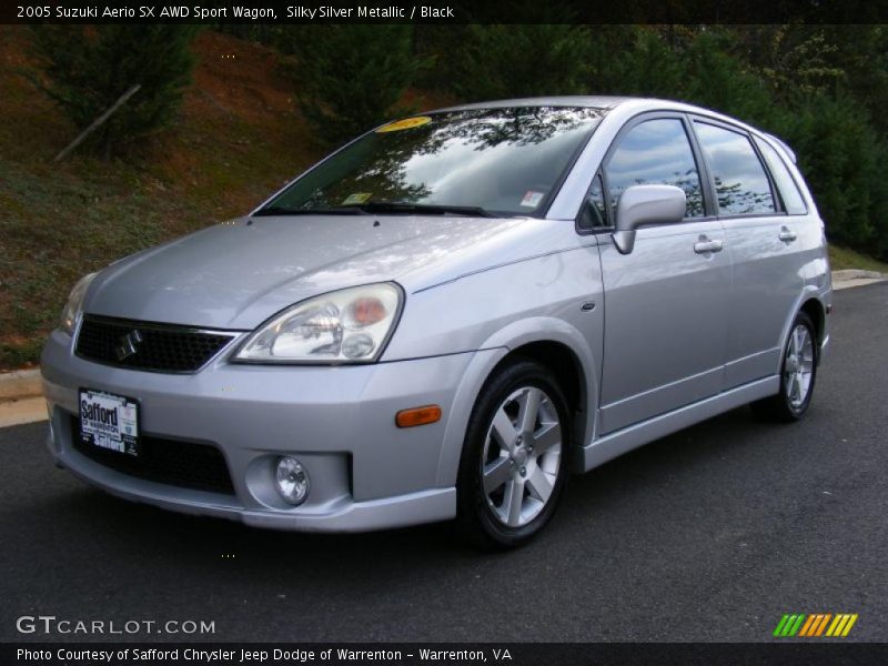 Front 3/4 View of 2005 Aerio SX AWD Sport Wagon