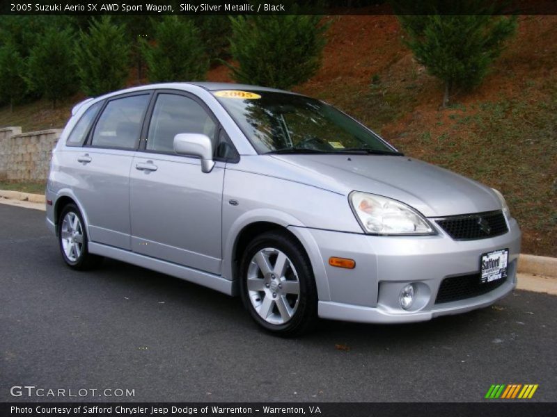  2005 Aerio SX AWD Sport Wagon Silky Silver Metallic