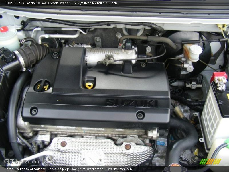  2005 Aerio SX AWD Sport Wagon Engine - 2.3 Liter DOHC 16-Valve 4 Cylinder