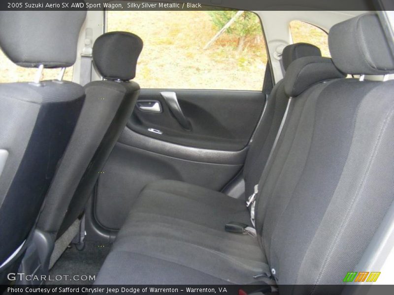 Silky Silver Metallic / Black 2005 Suzuki Aerio SX AWD Sport Wagon