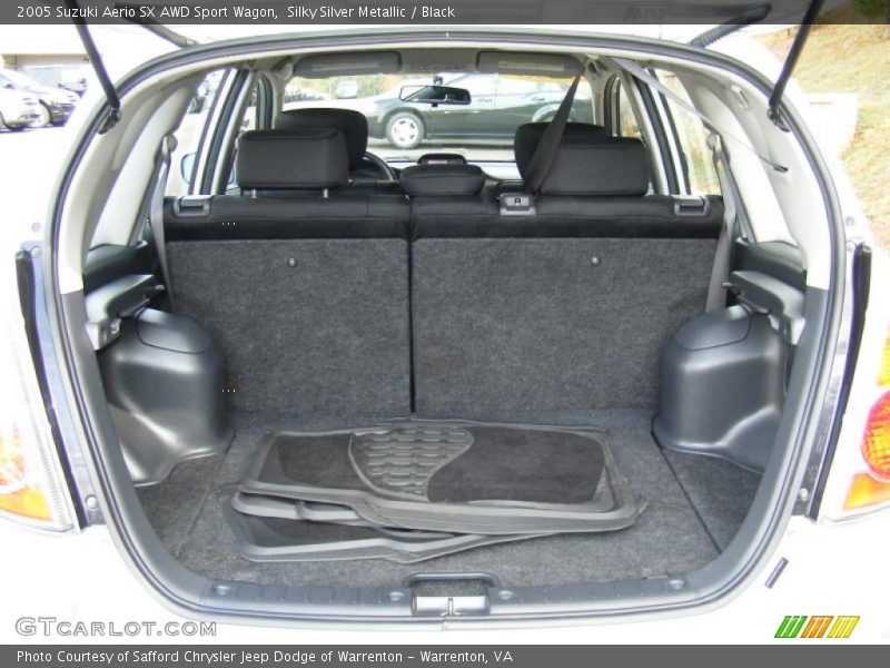 2005 Aerio SX AWD Sport Wagon Trunk