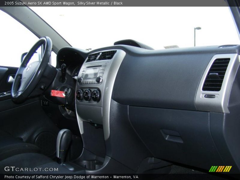 Silky Silver Metallic / Black 2005 Suzuki Aerio SX AWD Sport Wagon