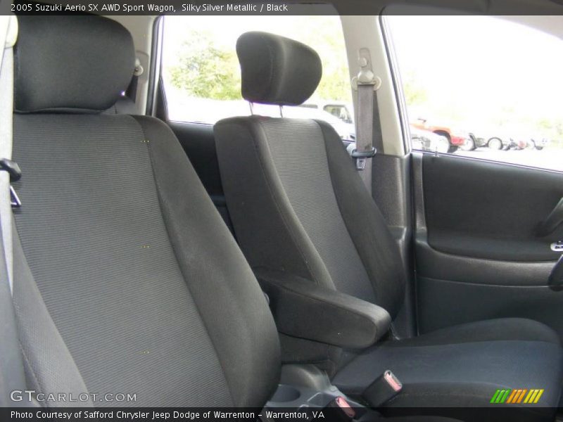 Silky Silver Metallic / Black 2005 Suzuki Aerio SX AWD Sport Wagon