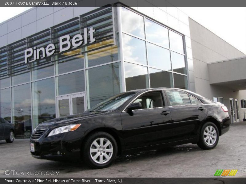 Black / Bisque 2007 Toyota Camry XLE