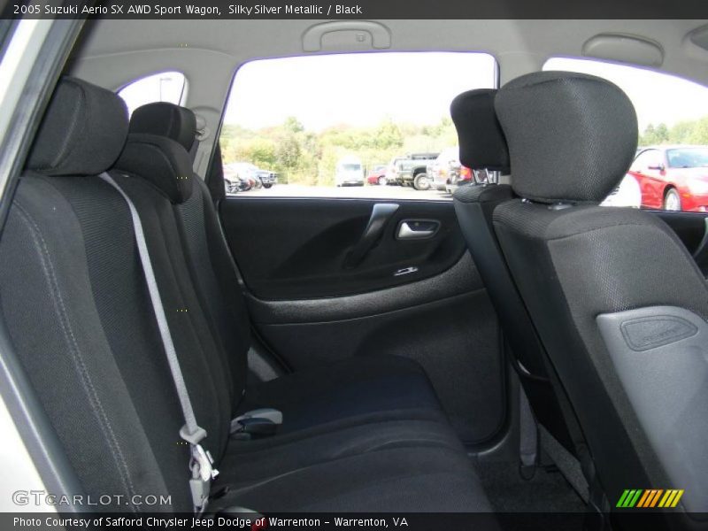 Silky Silver Metallic / Black 2005 Suzuki Aerio SX AWD Sport Wagon