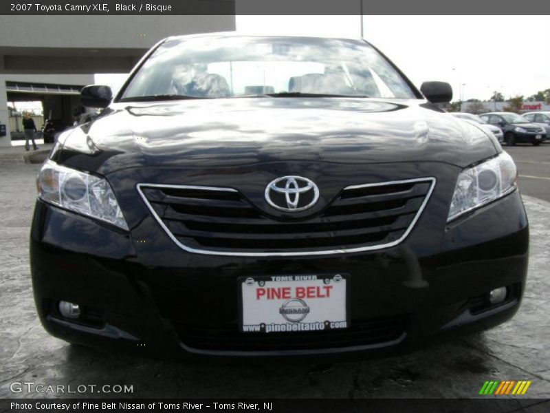 Black / Bisque 2007 Toyota Camry XLE