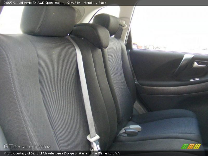 Silky Silver Metallic / Black 2005 Suzuki Aerio SX AWD Sport Wagon