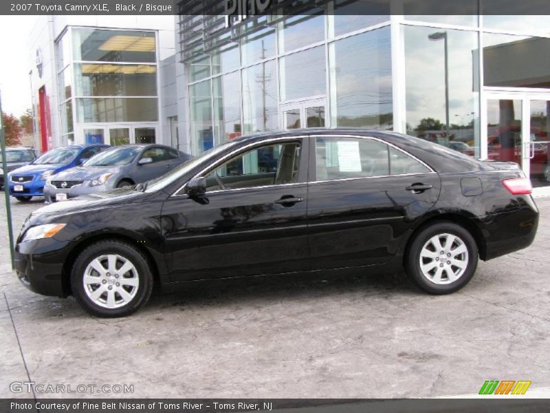 Black / Bisque 2007 Toyota Camry XLE