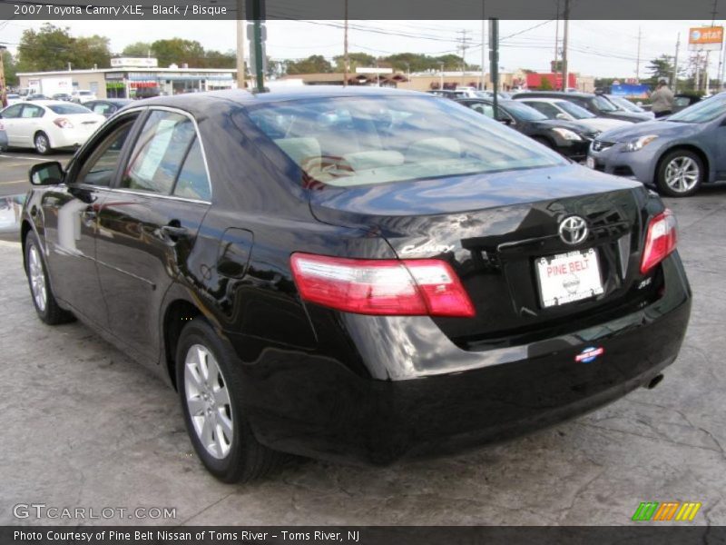 Black / Bisque 2007 Toyota Camry XLE