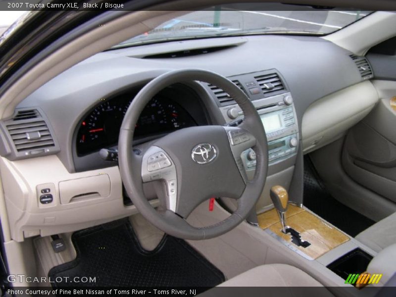 Black / Bisque 2007 Toyota Camry XLE