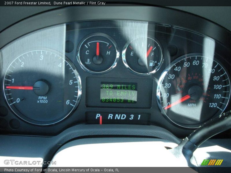 Dune Pearl Metallic / Flint Gray 2007 Ford Freestar Limited