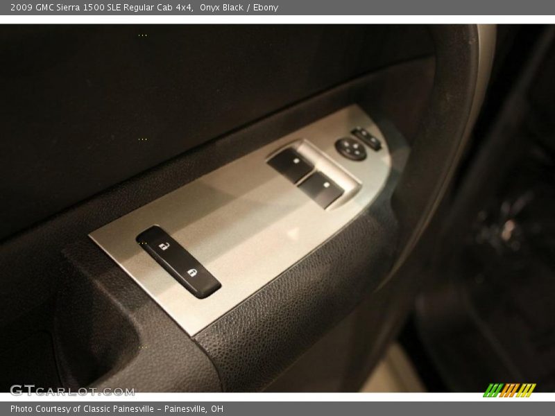 Onyx Black / Ebony 2009 GMC Sierra 1500 SLE Regular Cab 4x4