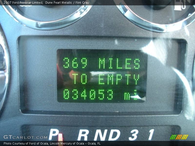 Dune Pearl Metallic / Flint Gray 2007 Ford Freestar Limited