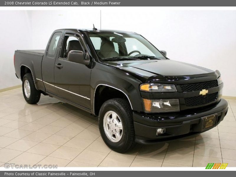 Black / Medium Pewter 2008 Chevrolet Colorado LS Extended Cab