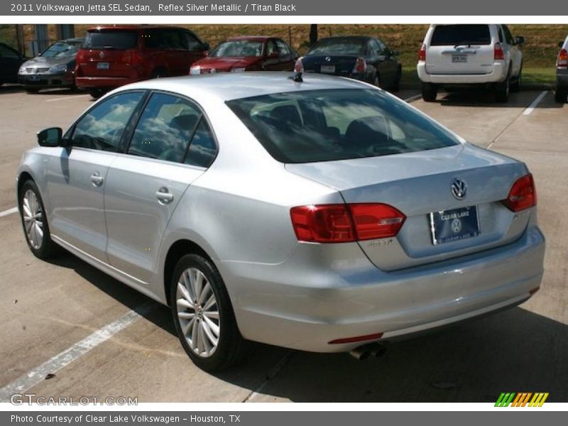 Reflex Silver Metallic / Titan Black 2011 Volkswagen Jetta SEL Sedan