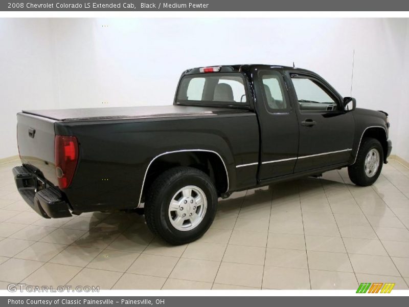 Black / Medium Pewter 2008 Chevrolet Colorado LS Extended Cab