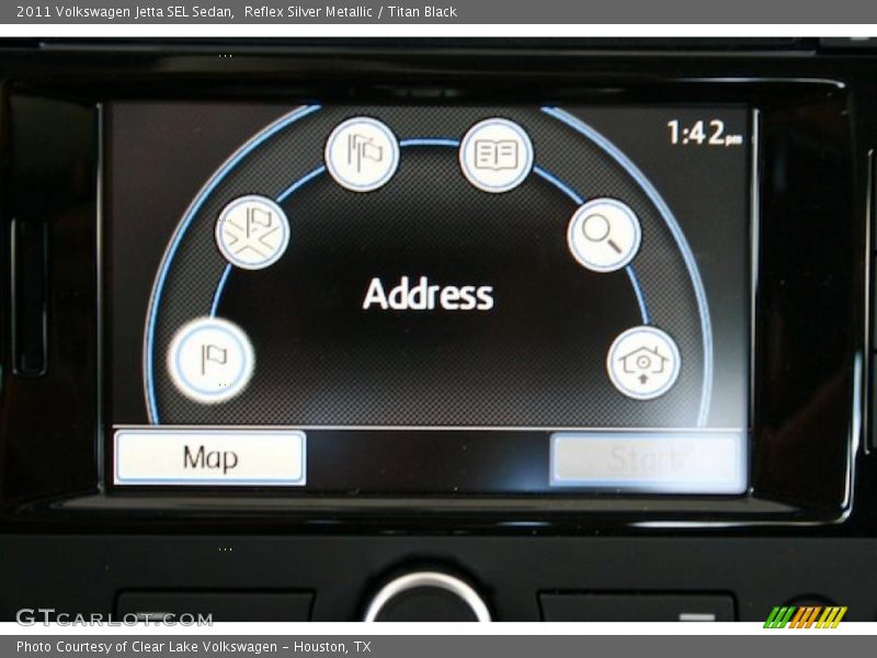 Reflex Silver Metallic / Titan Black 2011 Volkswagen Jetta SEL Sedan