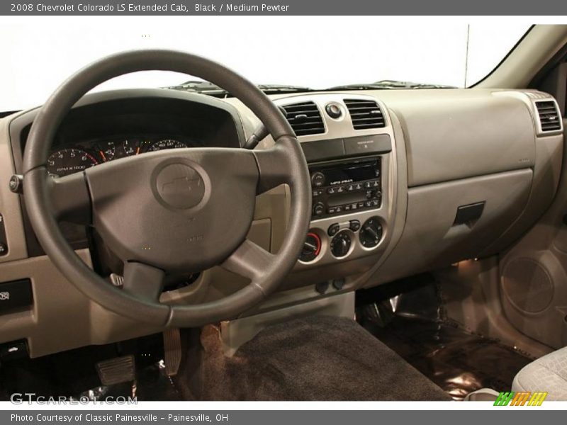 Dashboard of 2008 Colorado LS Extended Cab