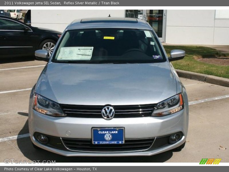 Reflex Silver Metallic / Titan Black 2011 Volkswagen Jetta SEL Sedan