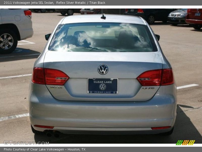 Reflex Silver Metallic / Titan Black 2011 Volkswagen Jetta SEL Sedan