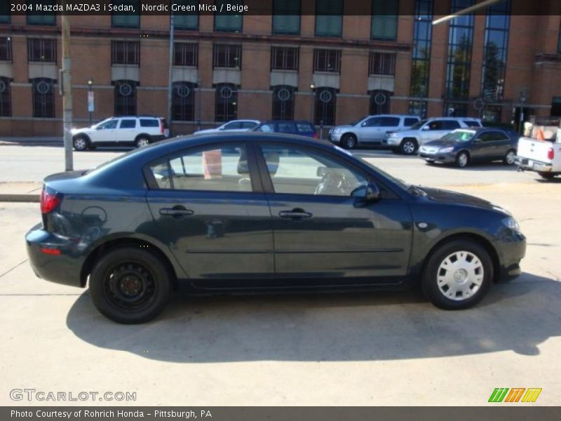 Nordic Green Mica / Beige 2004 Mazda MAZDA3 i Sedan