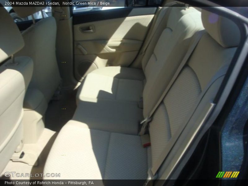 Nordic Green Mica / Beige 2004 Mazda MAZDA3 i Sedan