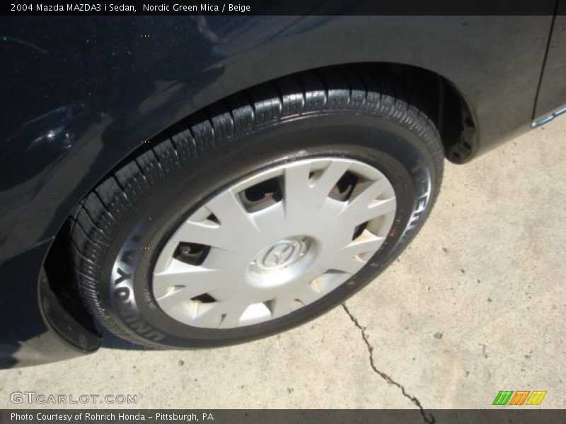 Nordic Green Mica / Beige 2004 Mazda MAZDA3 i Sedan