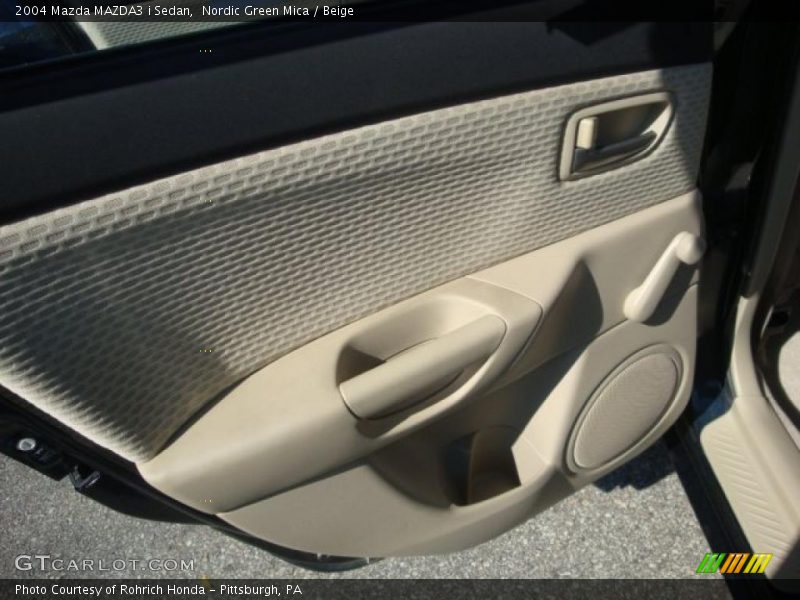 Nordic Green Mica / Beige 2004 Mazda MAZDA3 i Sedan