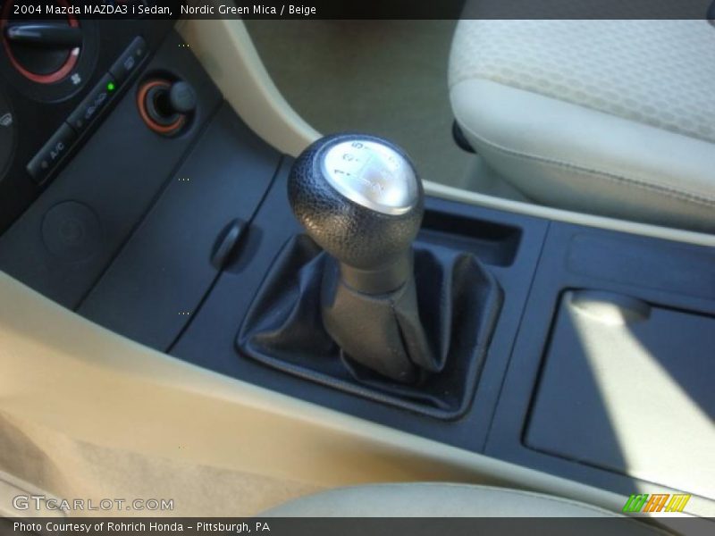 Nordic Green Mica / Beige 2004 Mazda MAZDA3 i Sedan