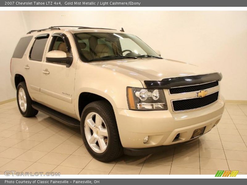 Gold Mist Metallic / Light Cashmere/Ebony 2007 Chevrolet Tahoe LTZ 4x4