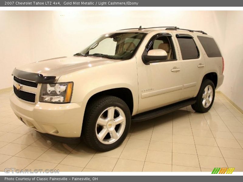 Gold Mist Metallic / Light Cashmere/Ebony 2007 Chevrolet Tahoe LTZ 4x4