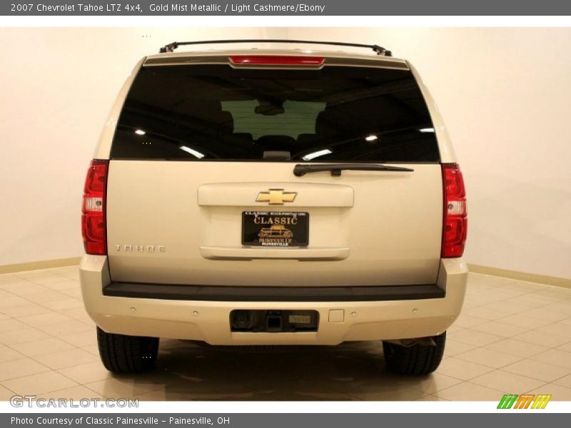 Gold Mist Metallic / Light Cashmere/Ebony 2007 Chevrolet Tahoe LTZ 4x4