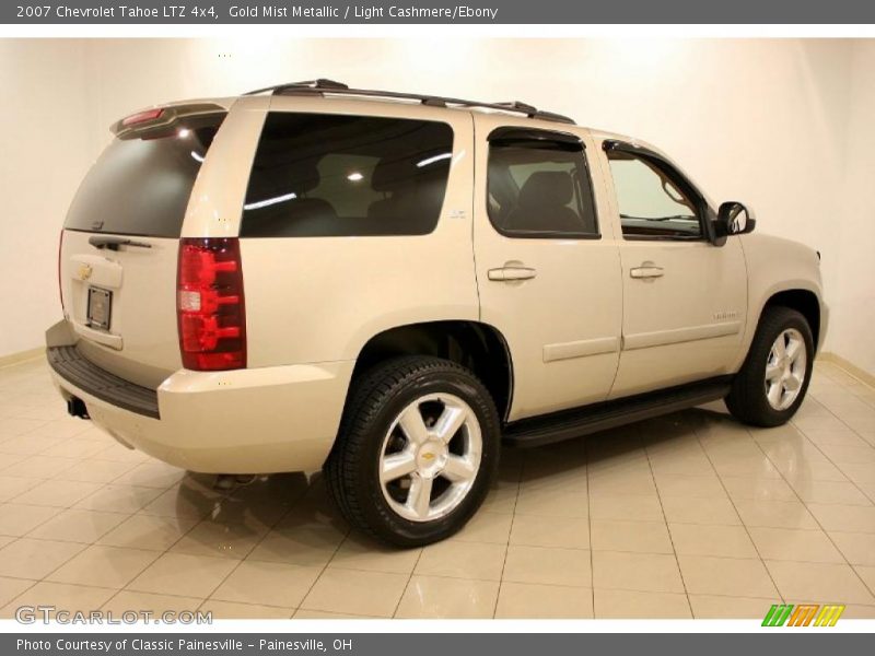 Gold Mist Metallic / Light Cashmere/Ebony 2007 Chevrolet Tahoe LTZ 4x4